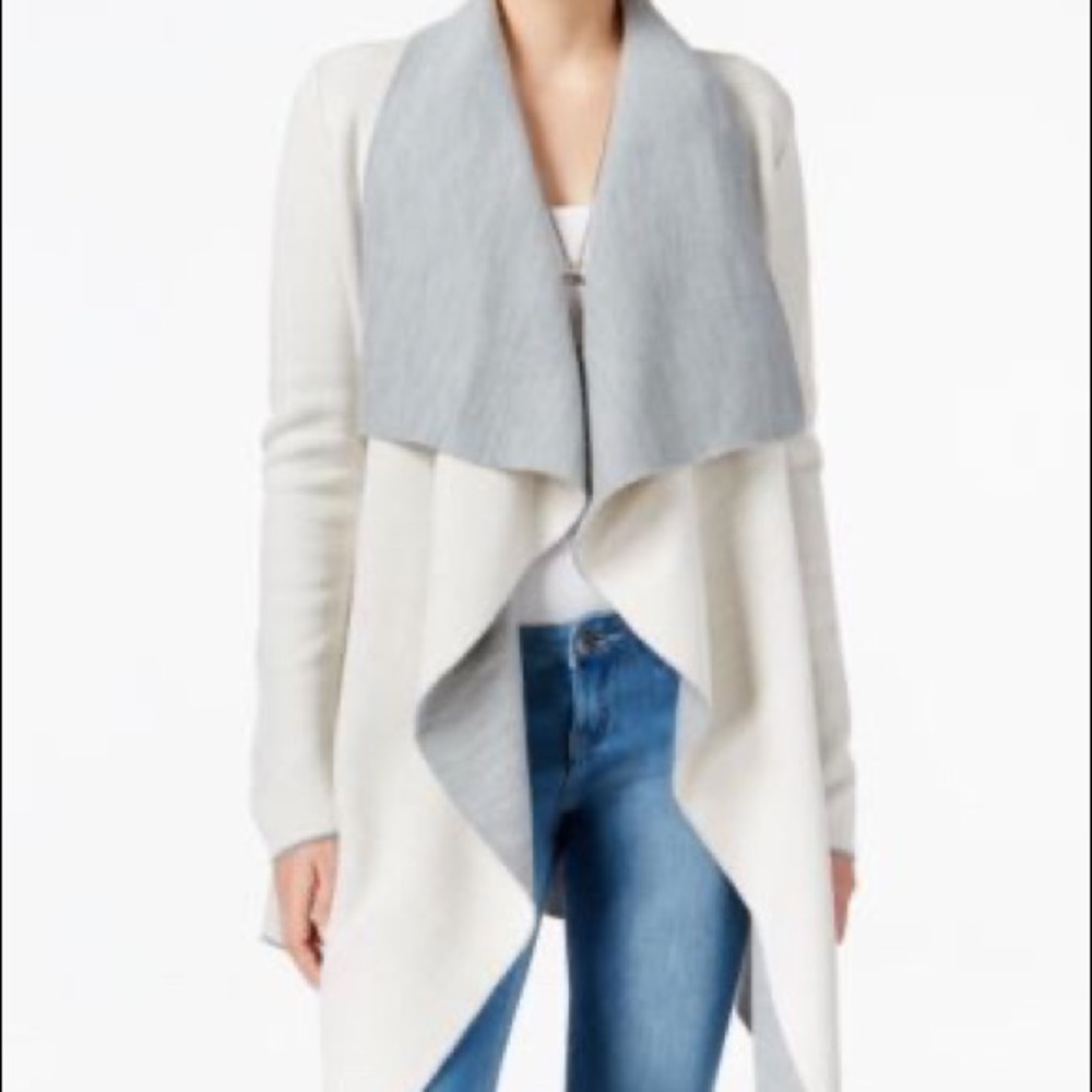 Bar III Reversible Cardigan